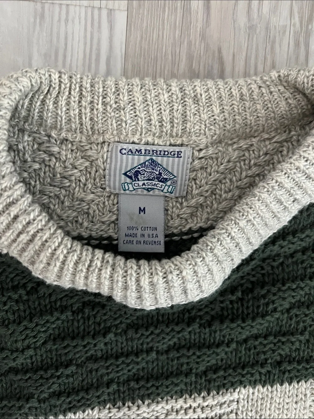Cambridge Classics Striped Crewneck Sweater